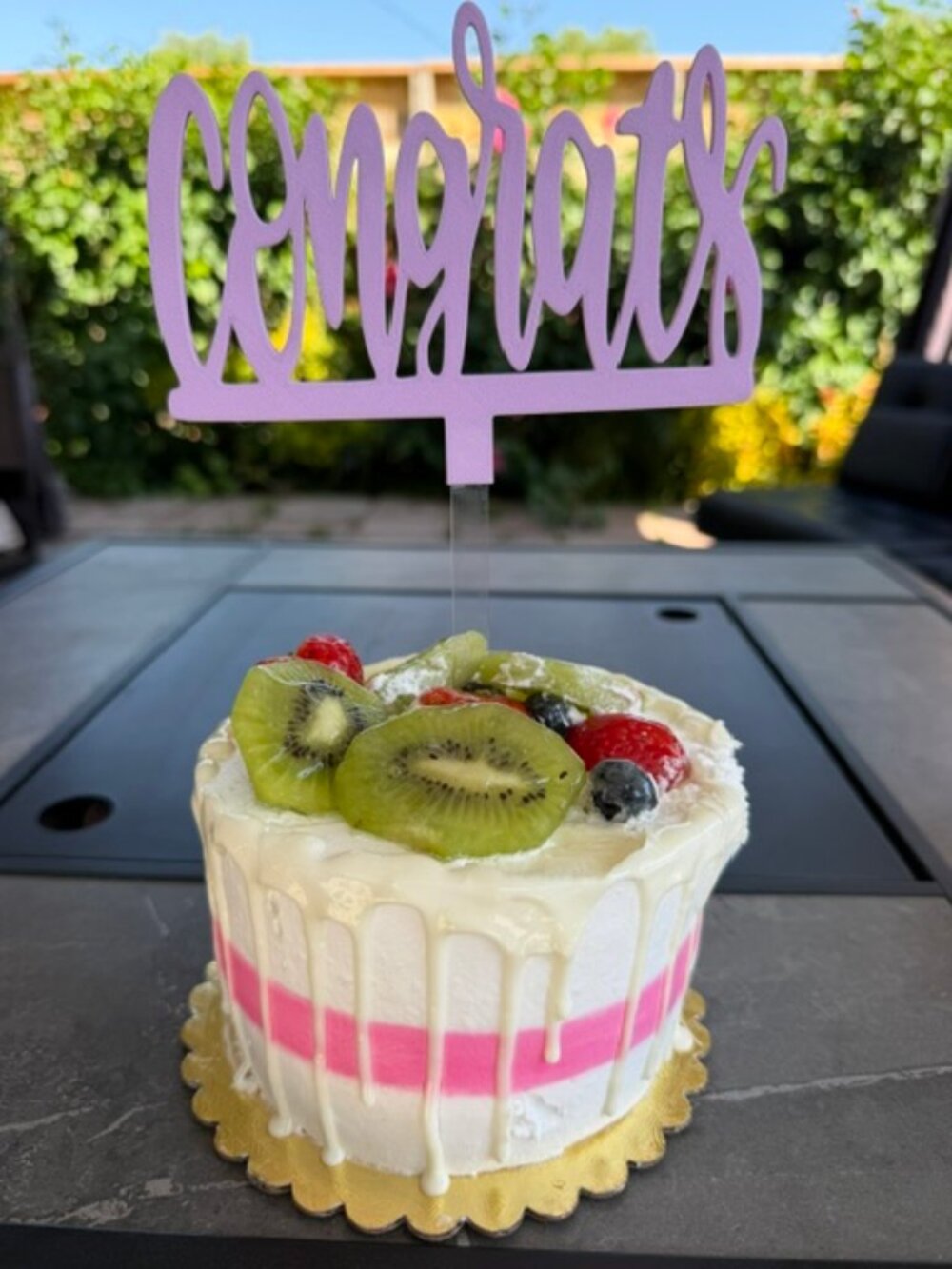 Congrats Cake Topper